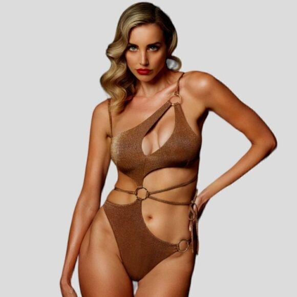 SARIA CHOCOLATE ONE PIECE - Picture 3 of 7